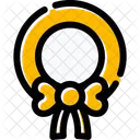 Christmas Wreath Holiday Icon