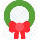Christmas Wreath Holiday Icon