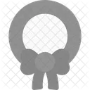 Christmas Wreath Holiday Icon