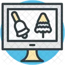 Christmas Shopping Online Icon