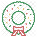 Christmas Xmas Wreath Icon