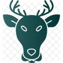 Christmas Deer Hunting Icon