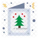 Christmas Invitation Christmas Card Greeting Card Icon