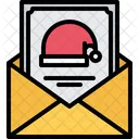 Christmas Invitation Card  Icon
