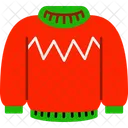 Christmas Jacket Red Icon