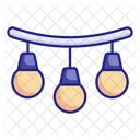 Christmas Lights Christmas Decoration Icon