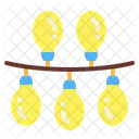 Christmas lights Icon