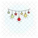 Christmas lights  Icon