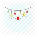 Christmas lights  Icon