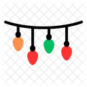 Christmas lights  Icon