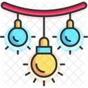 Christmas lights  Icon