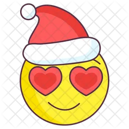 Christmas Love Emoji Emoji Icon