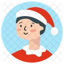 Christmas man Avatar  Icon