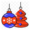 Christmas Ornament Merry Christmas Christmas Ball Icon