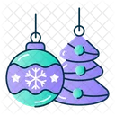 Christmas Ornament Merry Christmas Christmas Ball Icon