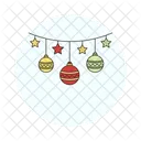 Christmas ornaments  Icon