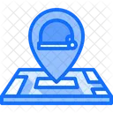Christmas Party Location  Icon