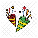 Christmas Party Poppers  Icon