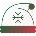 帽子、クリスマス、冬 アイコン