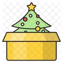 Present Christmas Parcel Icon