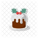 Christmas pudding  Icon