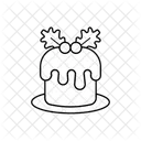 Christmas pudding  Icon