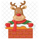 Christmas reindeer  Icon