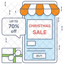Christmas Sale  Icon