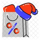 Christmas Sale Shopping Sale Icon