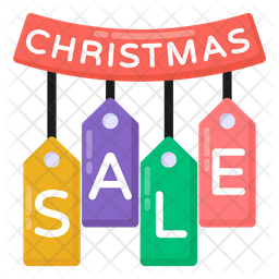 Christmas Sale Tags Icon