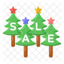 Christmas Sale Sale Trees Xmas Sale Icon