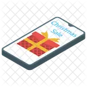 Sales App Christmas Sale E Commerce Icon