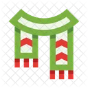 Christmas Scarf  Icon