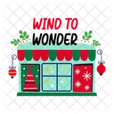 Christmas Shop Store Market Icon