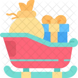 Christmas sleigh  Icon