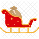 Christmas Sleigh Santa Sleigh Sleigh Icon