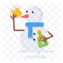 Christmas Snowman  Symbol