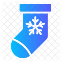 Christmas Sock Christmas Snow Icon