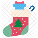 Christmas Sock Christmas Gift Celebration Xmas Icon