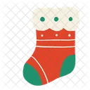 Christmas Sock Sock Winter Icon