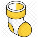 Christmas Sock Footwear Footgear Icon