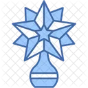 Christmas Star Decoration Ornament Icon