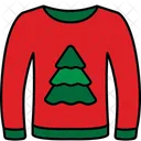 Christmas Sweater Pullover Clothing Icon