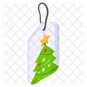 Xmas Tag Christmas Tag Christmas Label Icon