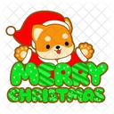 Christmas Text  Icon