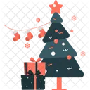 Christmas Tree Gift Christmas Decoration Icon