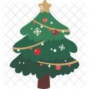 Christmas Tree Christmas Elements Christmas Ornament Icon