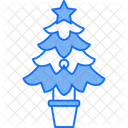 Tree Star Xmas Icon