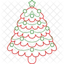 Decoration Tree Merry Icon