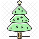 Snow Tree Christmas Icon